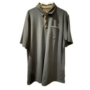 Pebble Beach Dry Luxe Performance Polo Golf Shirt Size XXL EUC #4167